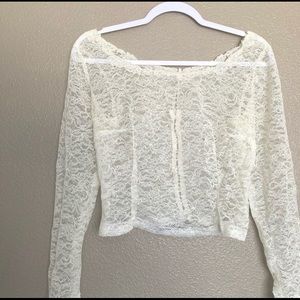 Reformation white crop top | Festival Top Reformation